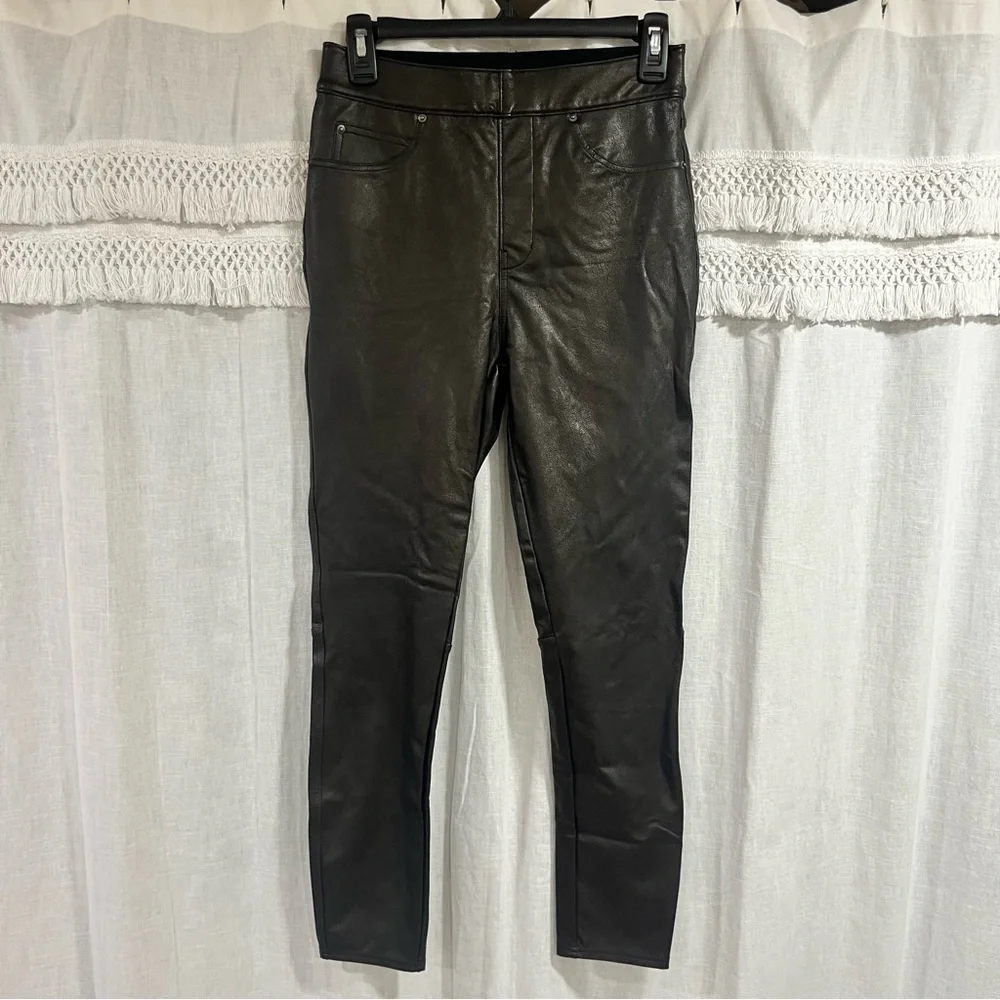 SPANX Black Skinny Pants with Sleek Fit - Picture 12 of 12